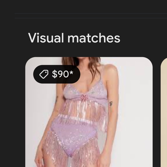 Purple Sequin Top and bottom Go go dance outfit Small like new!! - Picture 12 of 12